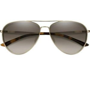 Smith Layback Polarized Sunglasses Carobonic Matte Gold NWT